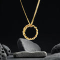 Women's Minimalist Twist Necklace