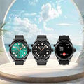 Haino Teko RW48 – Stylish AMOLED Smart Watch (3-Strap Set)