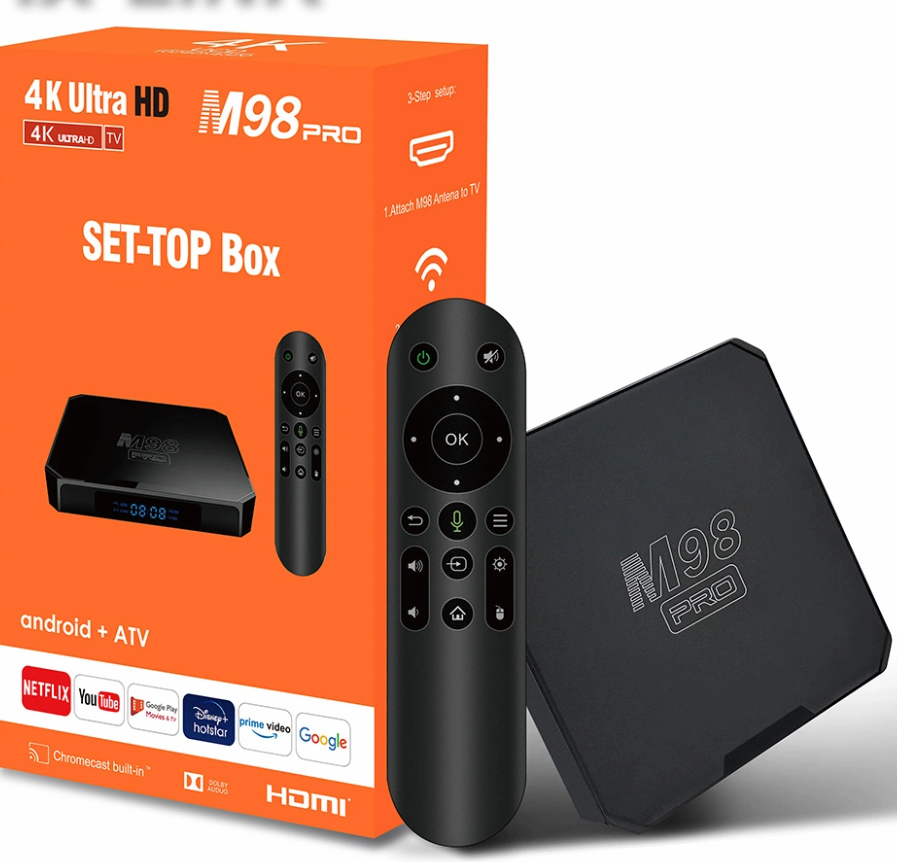 M98-M9 Pro: Your 4K Ultra HD 📺 Hub! Android 11 & 5G Dual-WiFi
